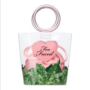 Too Faced Plastic Beach Tote Bag
